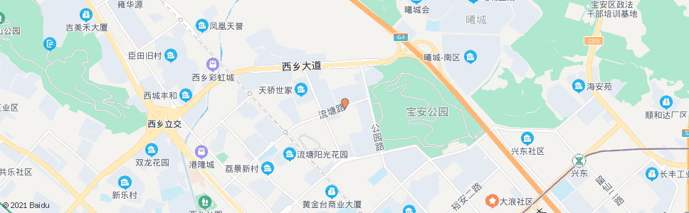 深圳宝安新村_公交站地图_深圳公交_妙搜公交查询2025