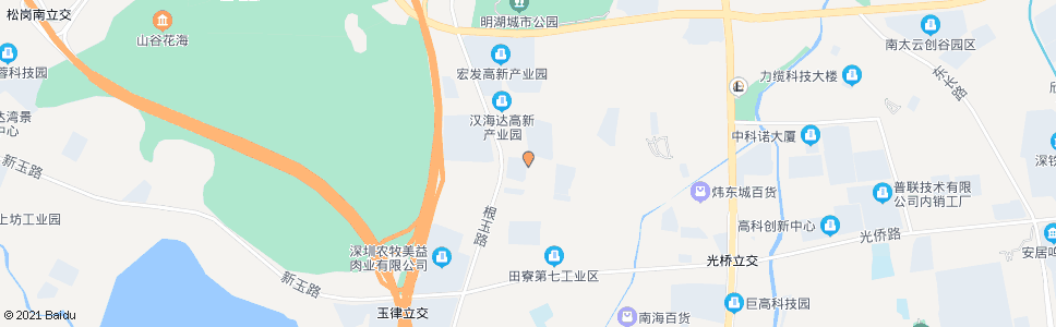 深圳公明模具基地_公交站地图_深圳公交_妙搜公交查询2024