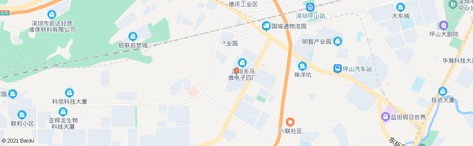 深圳天马威_公交站地图_深圳公交_妙搜公交查询2025