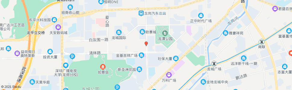 深圳愉园新村_公交站地图_深圳公交_妙搜公交查询2025