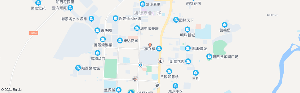 阳江市府宿舍_公交站地图_阳江公交_妙搜公交查询2024