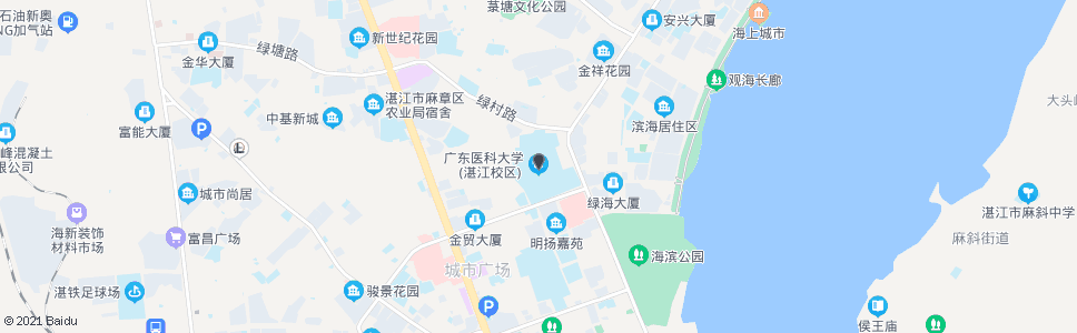 湛江医学院_公交站地图_湛江公交_妙搜公交查询2024