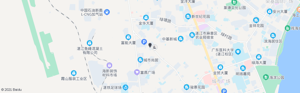 湛江新村_公交站地图_湛江公交_妙搜公交查询2024