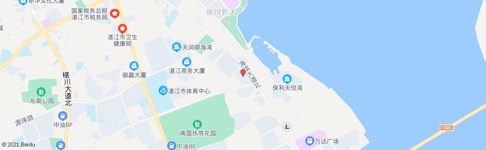 湛江恒怡湾站_公交站地图_湛江公交_妙搜公交查询2024