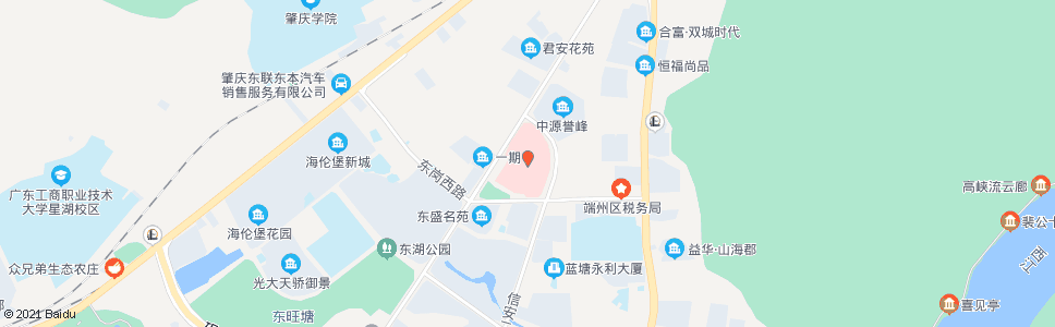 肇庆市一医院_公交站地图_肇庆公交_妙搜公交查询2024