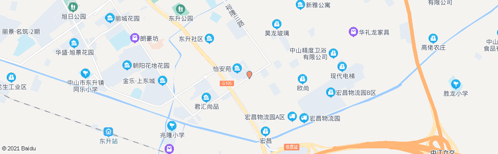 中山东成路口_公交站地图_中山公交_妙搜公交查询2024