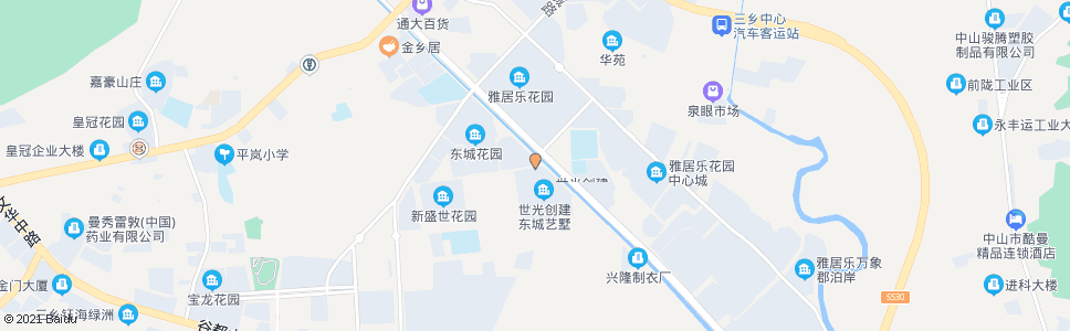 中山金昌路东_公交站地图_中山公交_妙搜公交查询2025