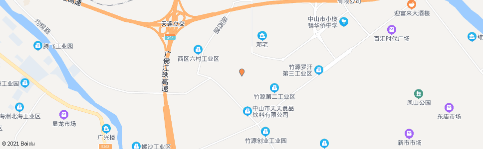 中山小榄西区市场_公交站地图_中山公交_妙搜公交查询2024