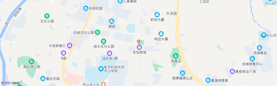 中山沙岗墟_公交站地图_中山公交_妙搜公交查询2024