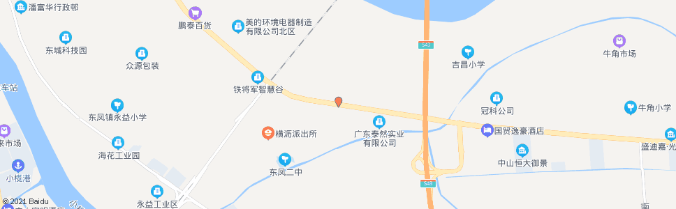 中山东阜公路中_公交站地图_中山公交_妙搜公交查询2024