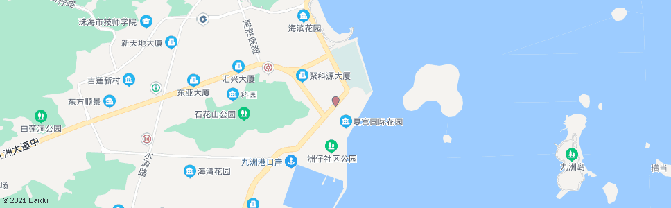 珠海九洲新村_公交站地图_珠海公交_妙搜公交查询2024