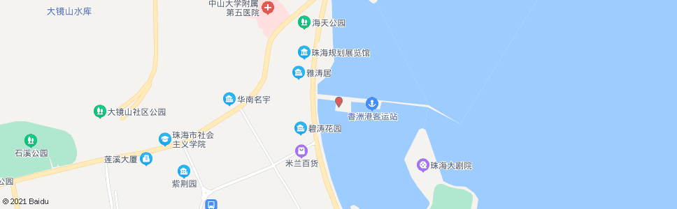 珠海港务集团路口_公交站地图_珠海公交_妙搜公交查询2024