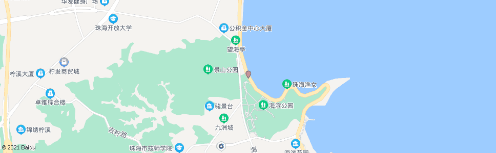 珠海城市阳台_公交站地图_珠海公交_妙搜公交查询2024