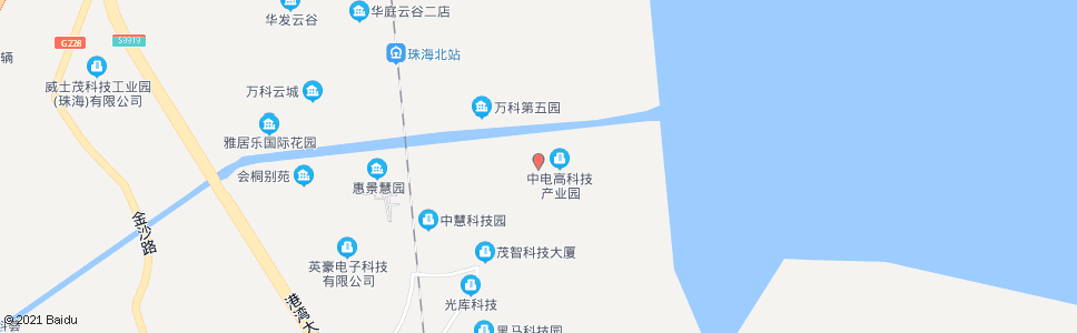 珠海创新六路_公交站地图_珠海公交_妙搜公交查询2024