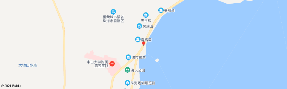 珠海契爷岭_公交站地图_珠海公交_妙搜公交查询2024