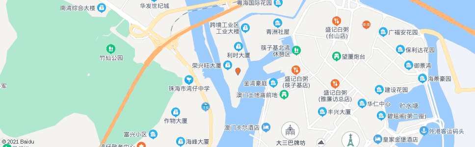 珠海跨境工业区_公交站地图_珠海公交_妙搜公交查询2024