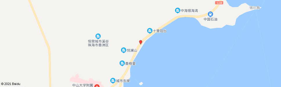 珠海美丽湾_公交站地图_珠海公交_妙搜公交查询2024