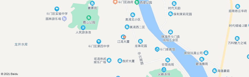 珠海井岸镇府_公交站地图_珠海公交_妙搜公交查询2024