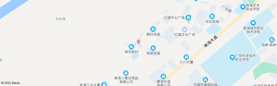 珠海三板小学_公交站地图_珠海公交_妙搜公交查询2024