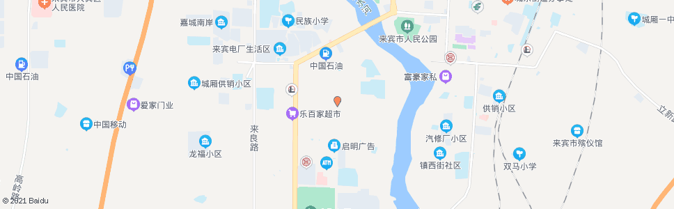 来宾新华中路_公交站地图_来宾公交_妙搜公交查询2024