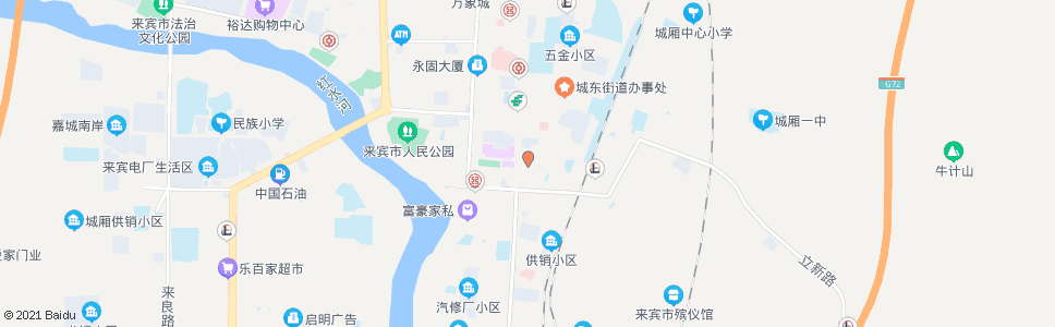 来宾维林百家惠超市_公交站地图_来宾公交_妙搜公交查询2025