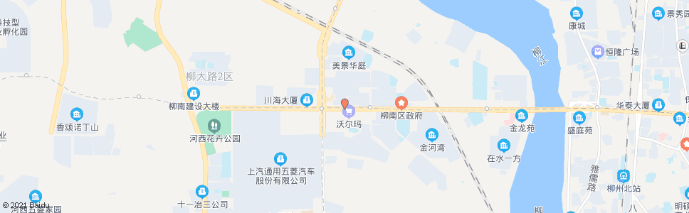 柳州潭中西环路口(第二妇幼保健院)_公交站地图_柳州公交_妙搜公交查询2025