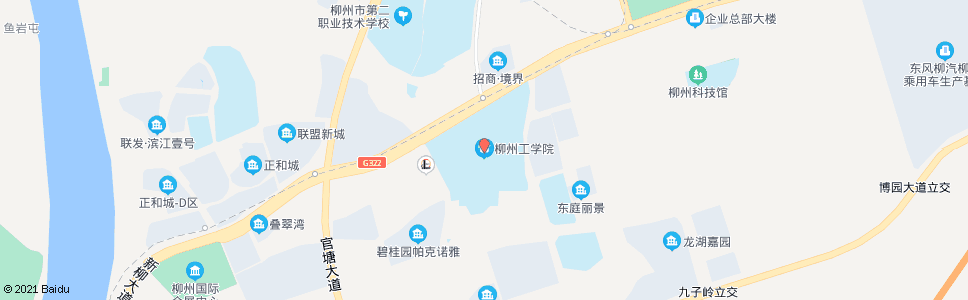 柳州工学院_公交站地图_柳州公交_妙搜公交查询2024