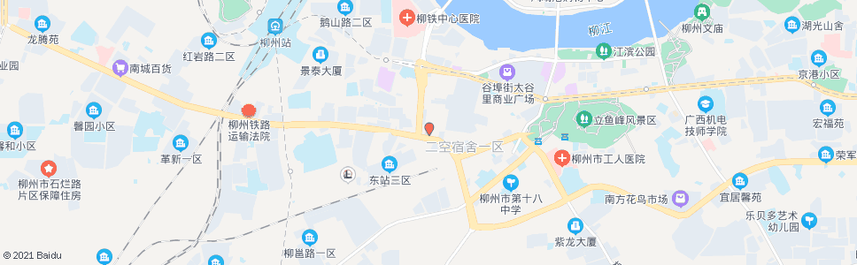 柳州市二空医院_公交站地图_柳州公交_妙搜公交查询2025