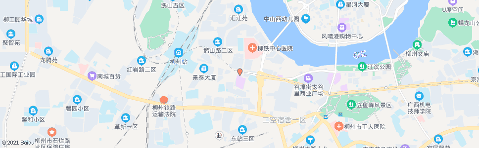 柳州延安大酒店(汽车南站)_公交站地图_柳州公交_妙搜公交查询2025