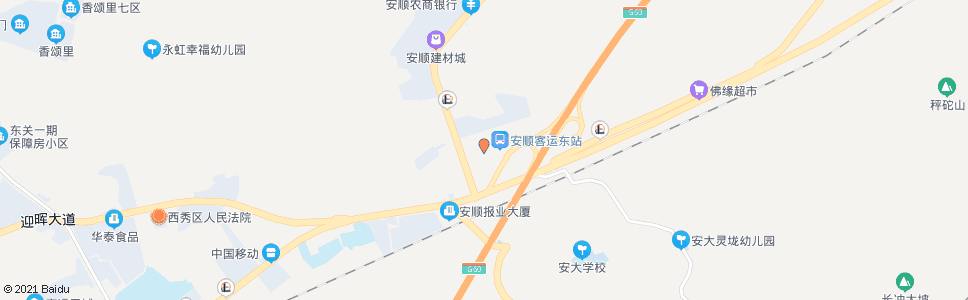 安顺栋青南路(东)_公交站地图_安顺公交_妙搜公交查询2025