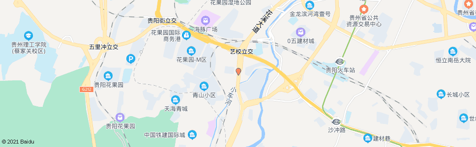 贵阳新发装饰市场_公交站地图_贵阳公交_妙搜公交查询2024