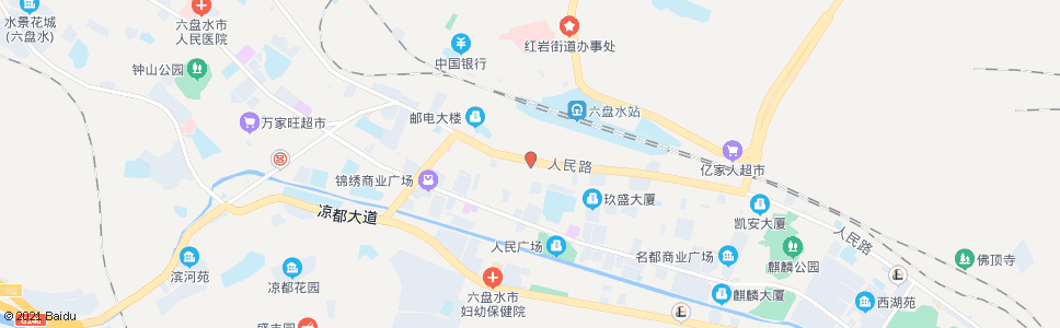 六盘水招呼站(六盘水凉都黄河医院)_公交站地图_六盘水公交_妙搜公交查询2024