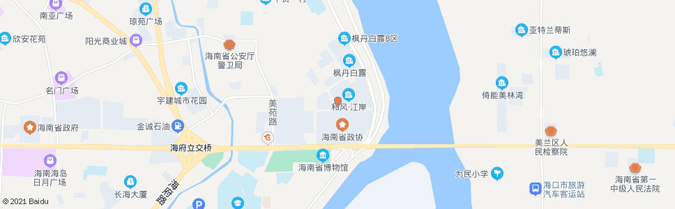 海口省检察院_公交站地图_海口公交_妙搜公交查询2024