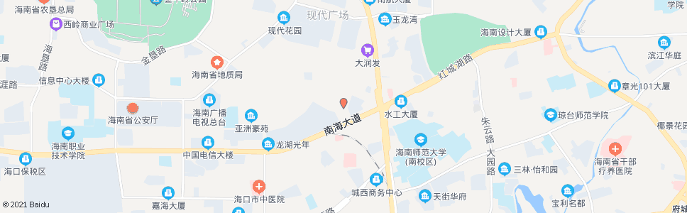 海口明光国际酒店_公交站地图_海口公交_妙搜公交查询2024