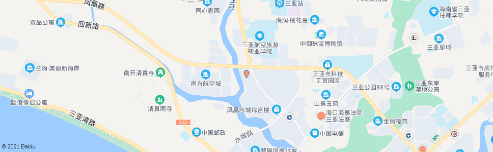 三亚华庭天下_公交站地图_三亚公交_妙搜公交查询2025