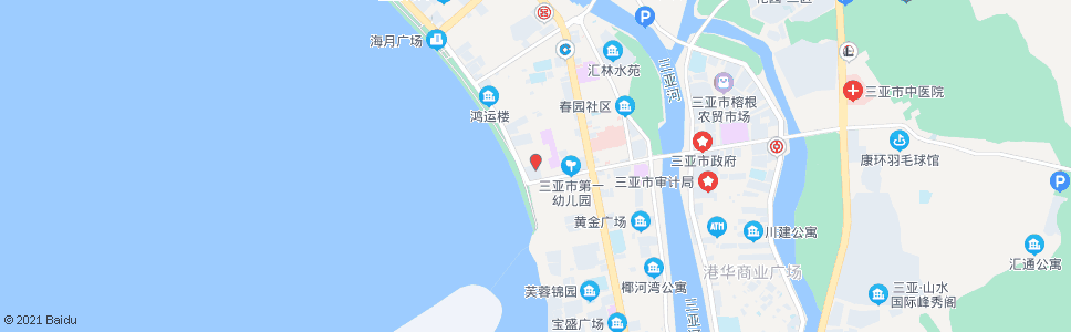 三亚新风街口_公交站地图_三亚公交_妙搜公交查询2025