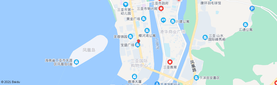 三亚一方百货_公交站地图_三亚公交_妙搜公交查询2025