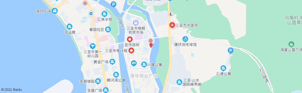 三亚临春桥_公交站地图_三亚公交_妙搜公交查询2025