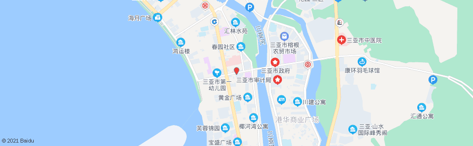 三亚创业大厦_公交站地图_三亚公交_妙搜公交查询2025