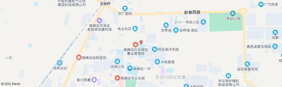 保定高碑店五中_公交站地图_保定公交_妙搜公交查询2024