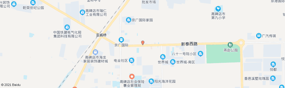 保定高碑店电力局_公交站地图_保定公交_妙搜公交查询2024