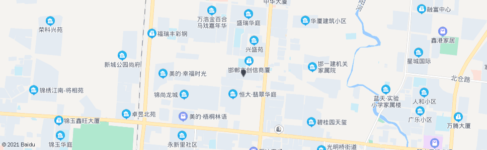 邯郸建元小区_公交站地图_邯郸公交_妙搜公交查询2025