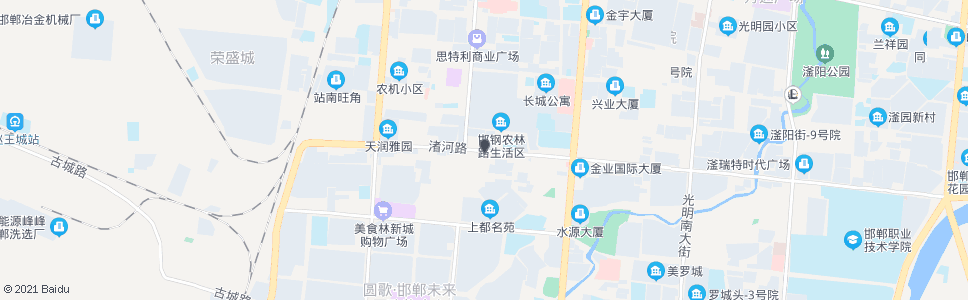 邯郸干河沟_公交站地图_邯郸公交_妙搜公交查询2025