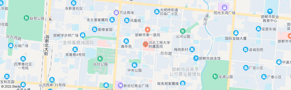 邯郸医专附属医院_公交站地图_邯郸公交_妙搜公交查询2025