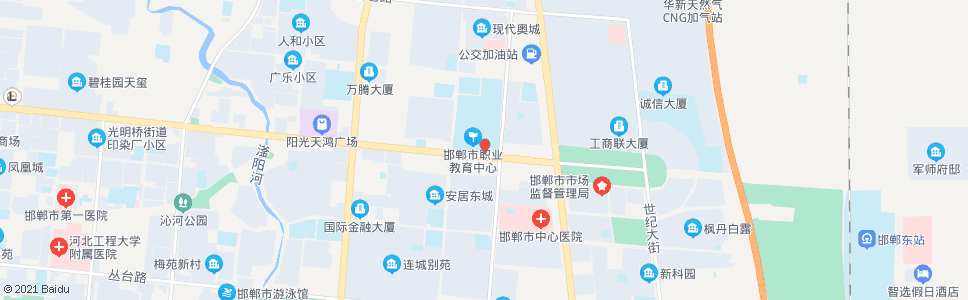 邯郸北方学校_公交站地图_邯郸公交_妙搜公交查询2025