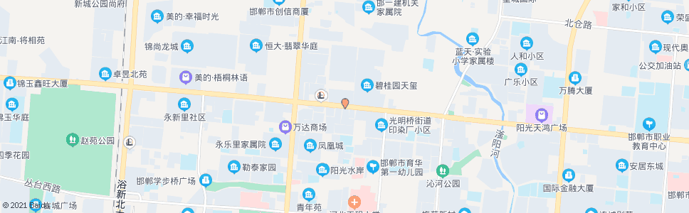 邯郸联纺路新兴街口_公交站地图_邯郸公交_妙搜公交查询2025