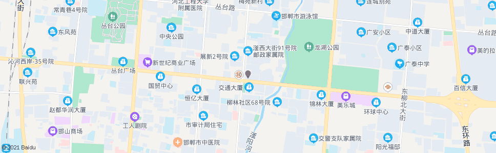 邯郸市交通局(市教育局)_公交站地图_邯郸公交_妙搜公交查询2025