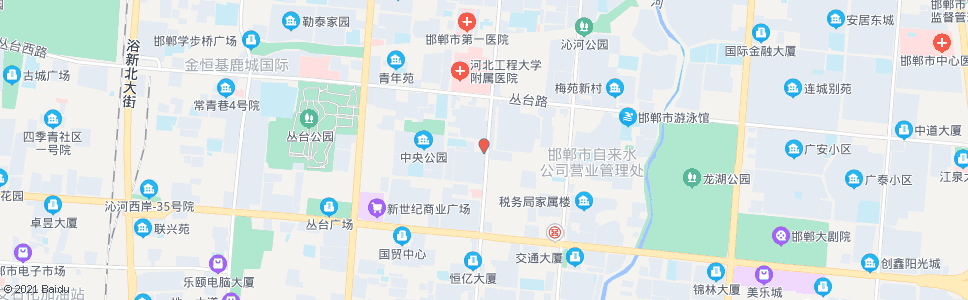 邯郸仁泰仁康药房_公交站地图_邯郸公交_妙搜公交查询2025