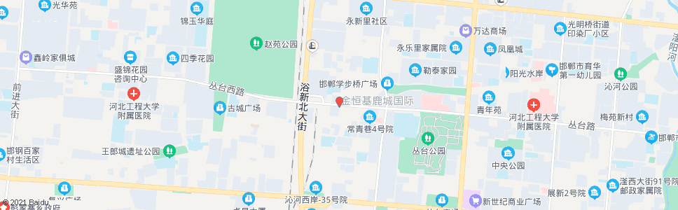 邯郸丛台路幸福街口_公交站地图_邯郸公交_妙搜公交查询2025