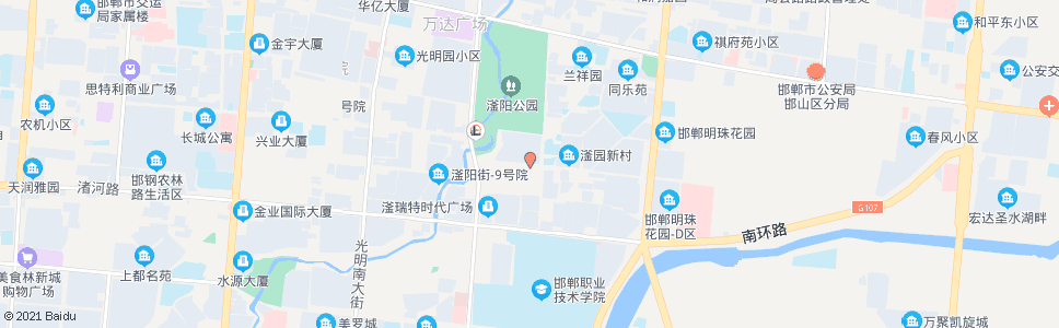 邯郸滏园新村_公交站地图_邯郸公交_妙搜公交查询2025